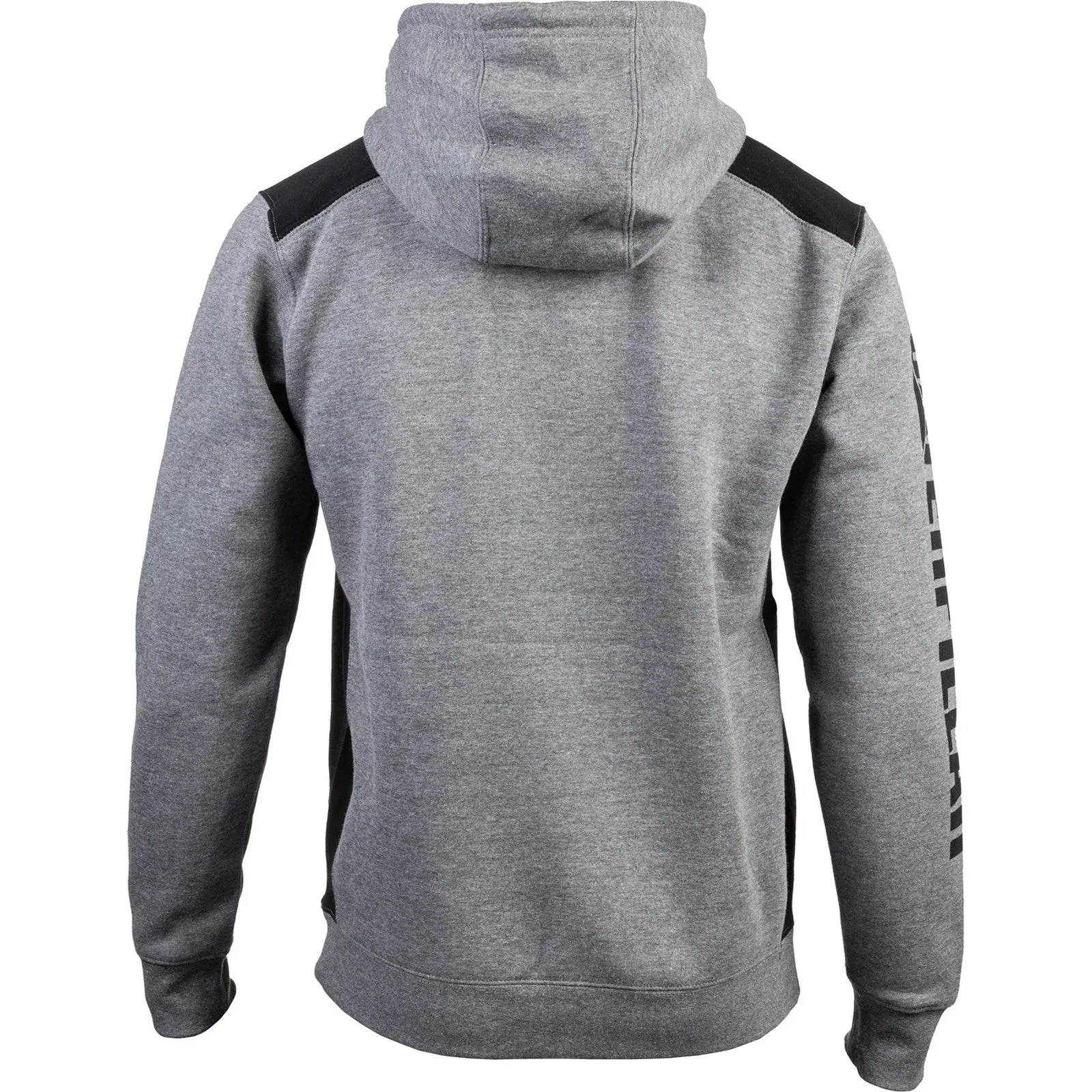 Logo Panel Hooded Sweatshirt  Dark Heather Grey