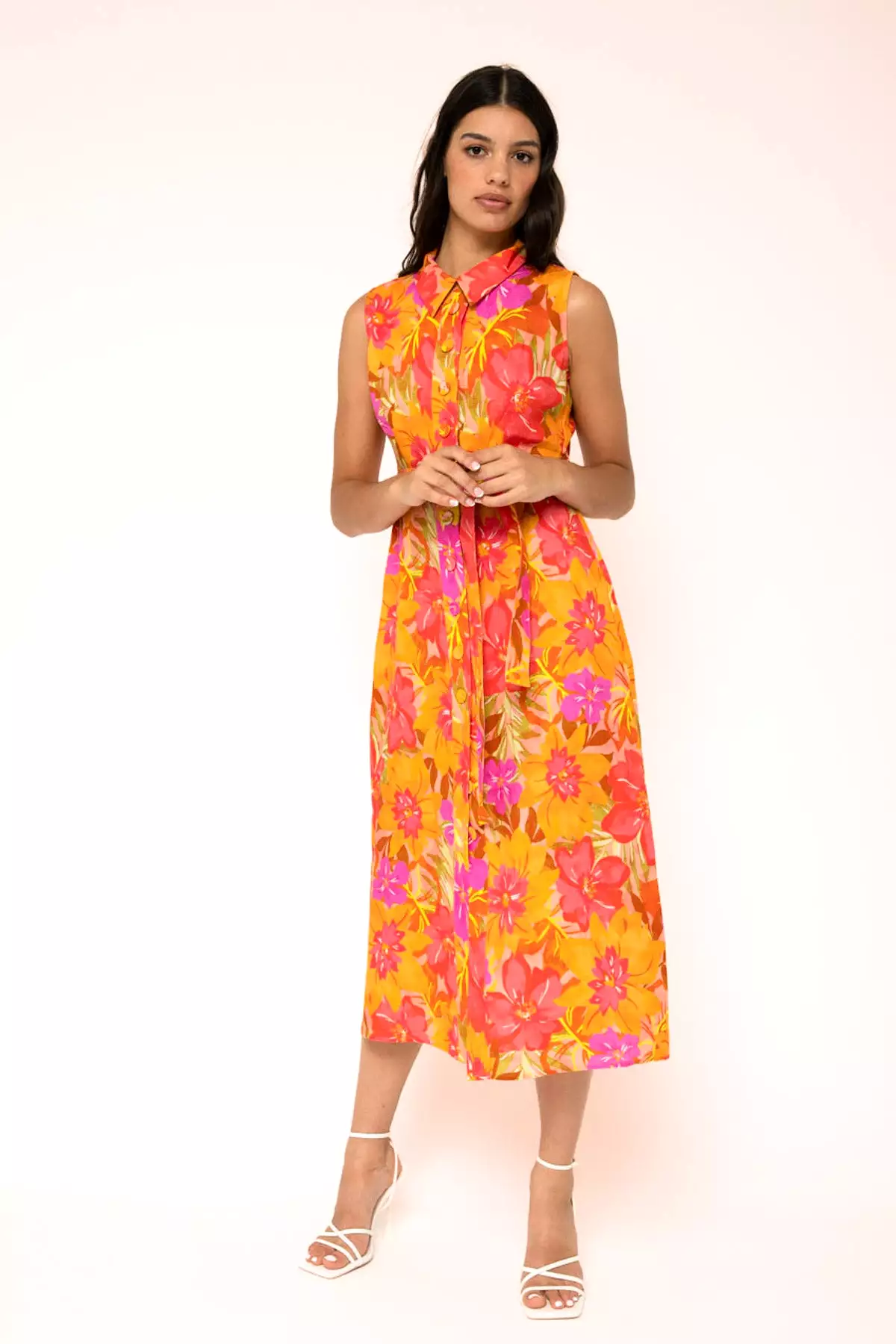 LOLA MIDI DRESS