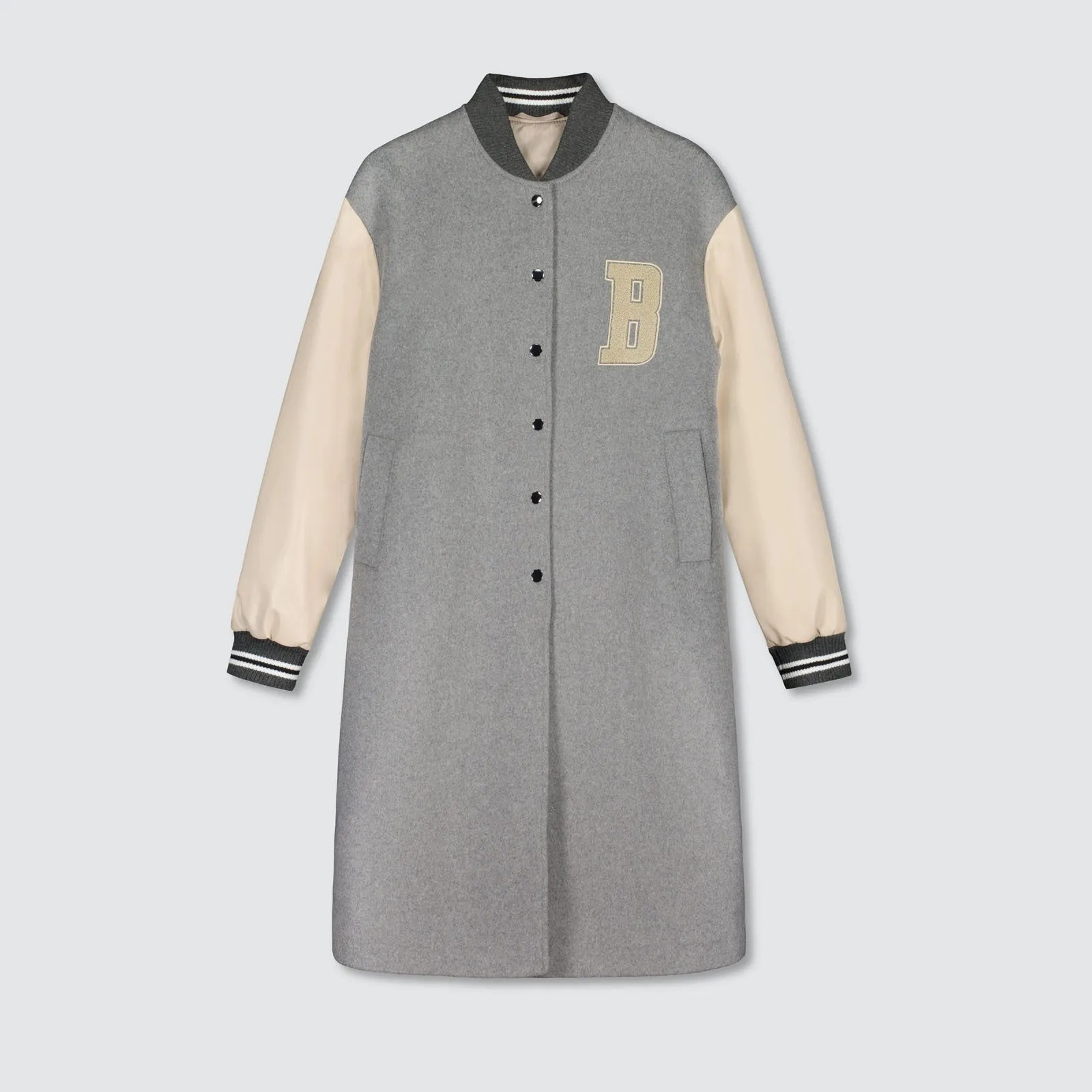 LONG VARSITY COAT