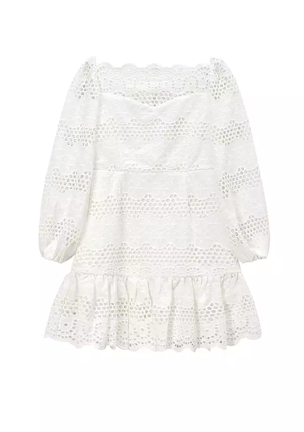 Marlo Kids Ruby Dress (Ivory)