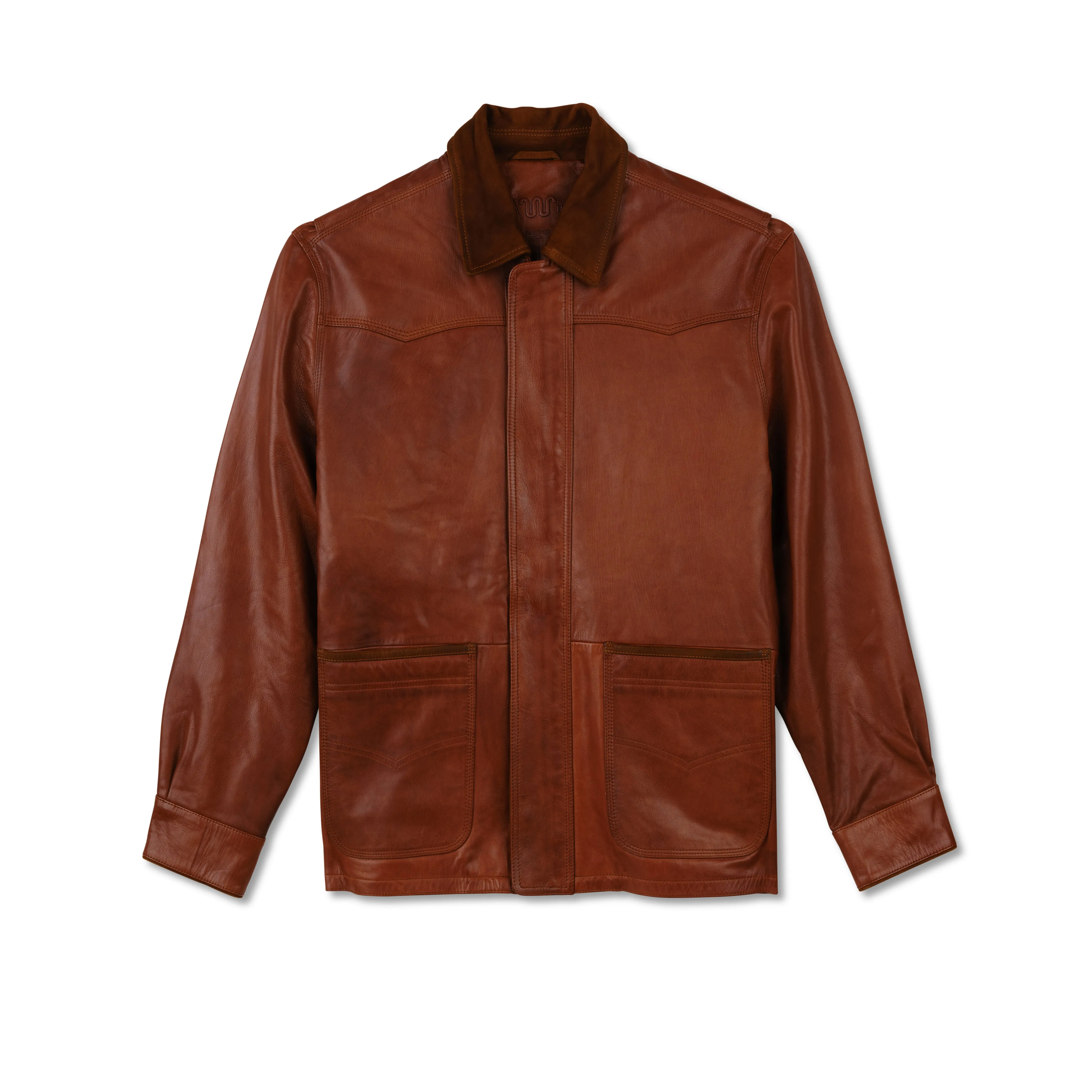 Men’s Leather Ranch Coat