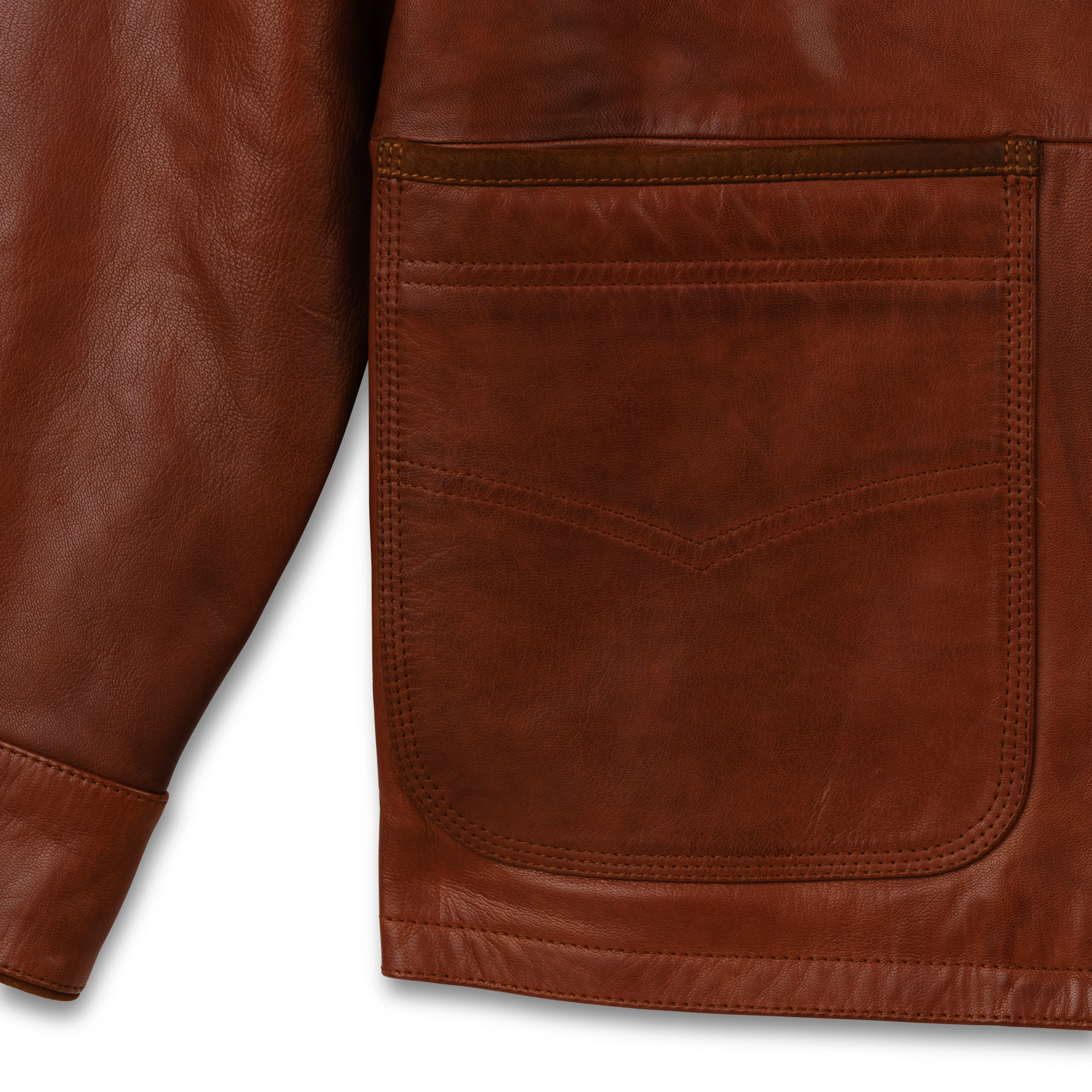 Men’s Leather Ranch Coat