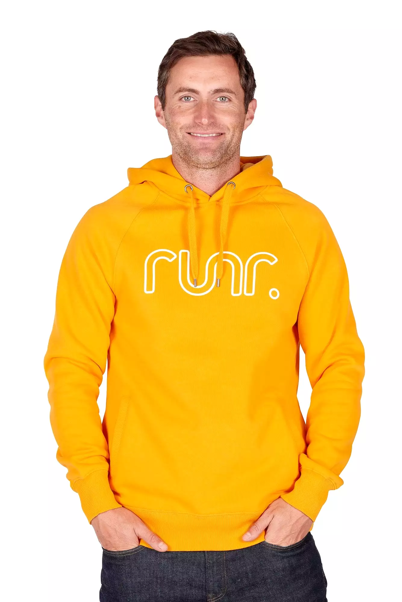 Men's Midnight Runr Hoodies - Mango