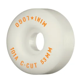 Mini Logo - 53mm C Cut 101A White