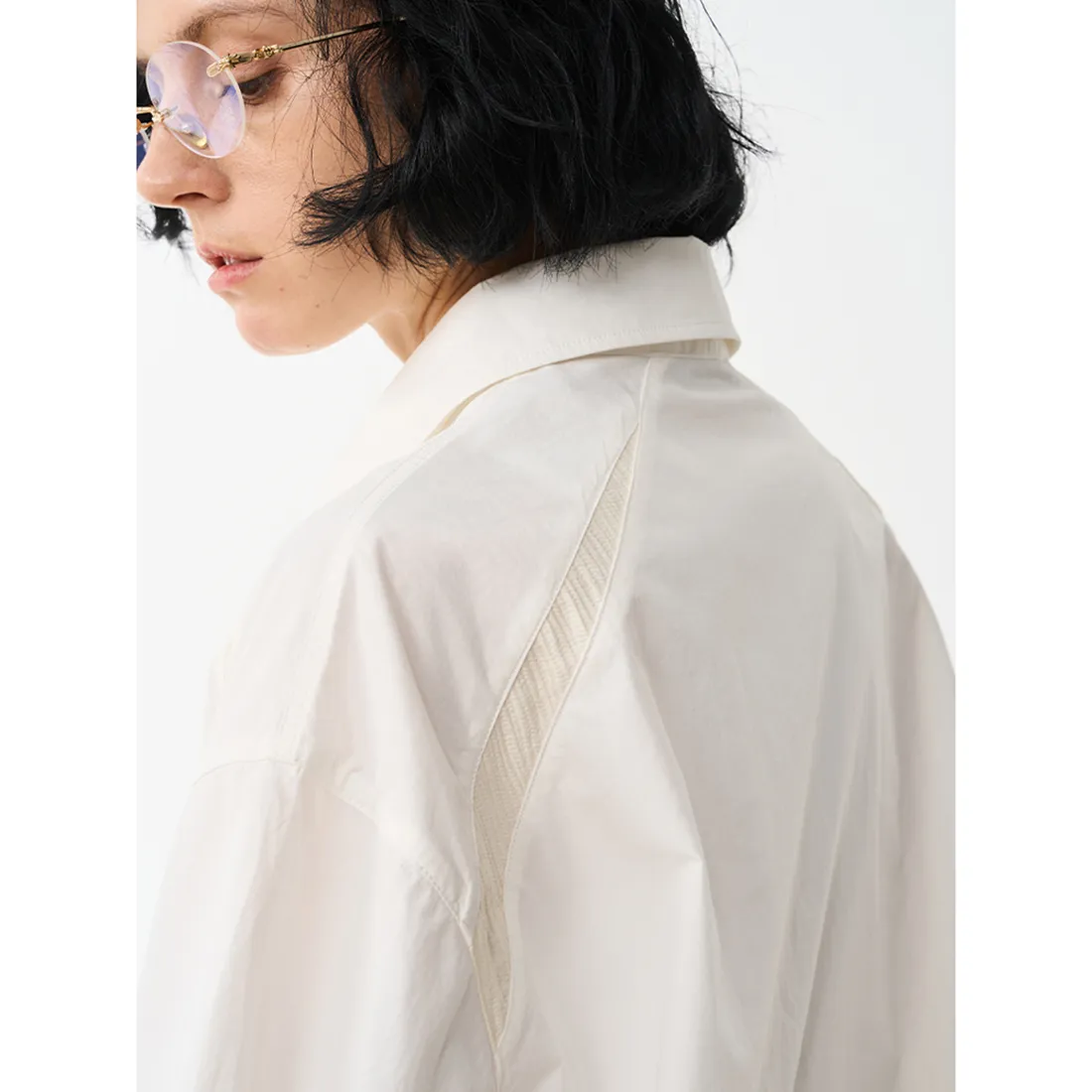 MODITEC  |Unisex Street Style Long Sleeves Plain Cotton Oversized