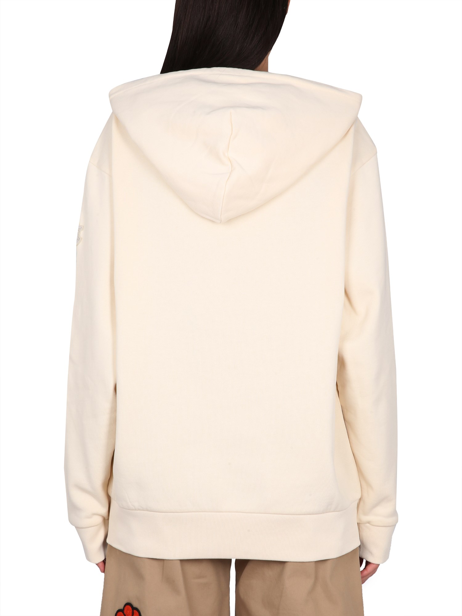 MONCLER GENIUS    JERSEY HOODED SWEATSHIRT 1 MONCLER JW ANDERSON