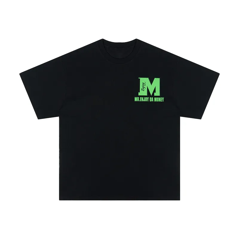 MR. ENJOY DA MONEY  |Crew Neck Unisex Street Style Cotton Short Sleeves Oversized