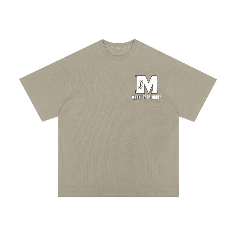 MR. ENJOY DA MONEY  |Crew Neck Unisex Street Style Cotton Short Sleeves Oversized