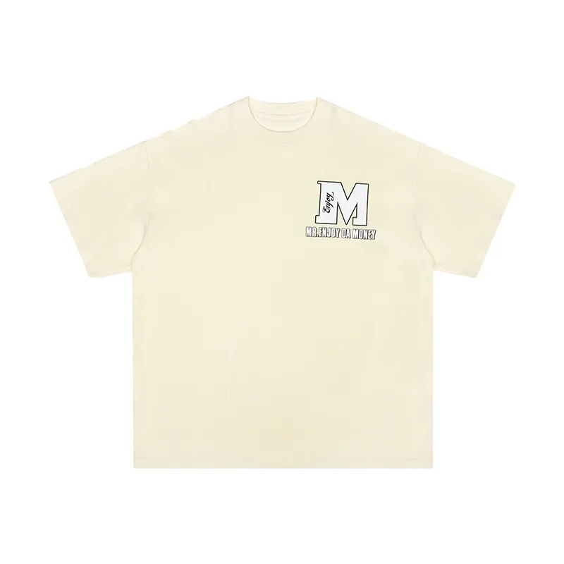 MR. ENJOY DA MONEY  |Crew Neck Unisex Street Style Cotton Short Sleeves Oversized