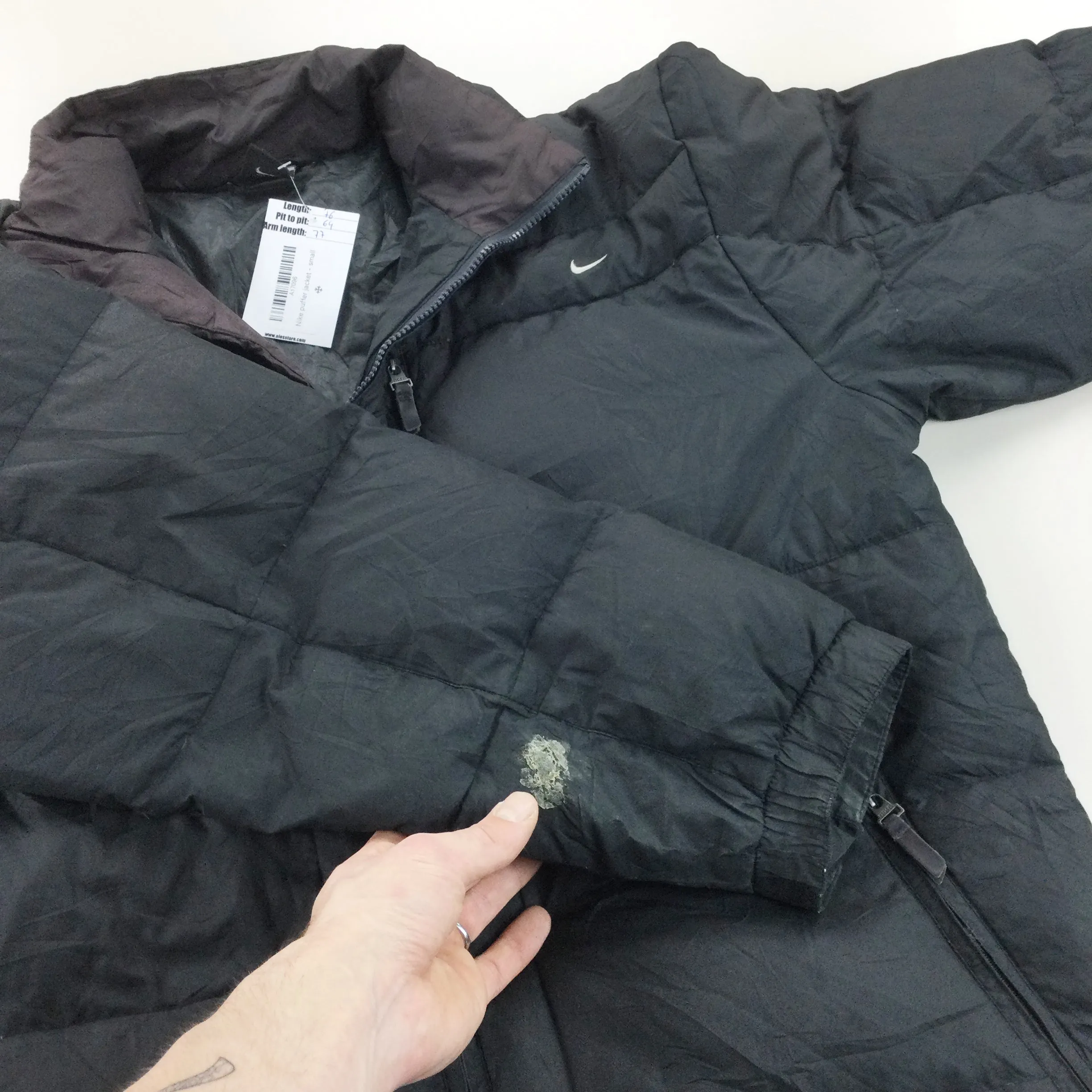 Nike Swoosh Puffer Jacket - Small