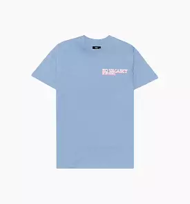 No Vacancy Short Sleeve Shirt Mens T-Shirt (Blue)