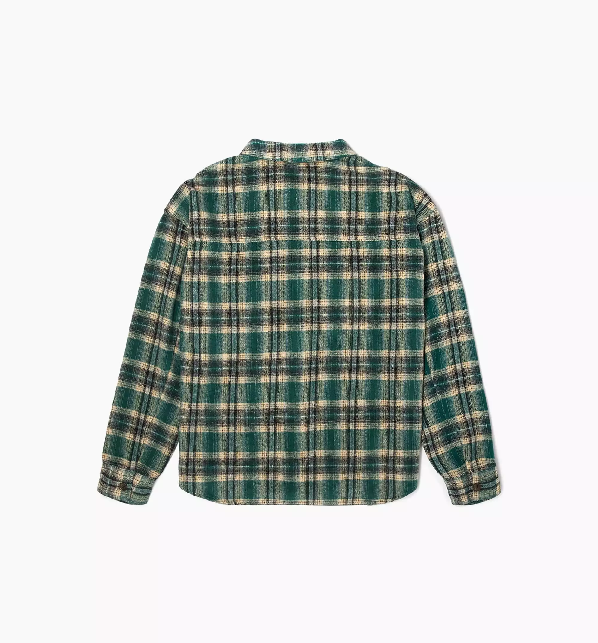 Nostalgia Flannel Mens Shirt - Green