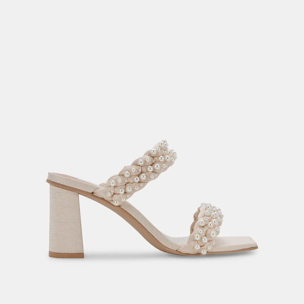 PAILY PEARL HEELS VANILLA PEARLS– Dolce Vita 6732026150978