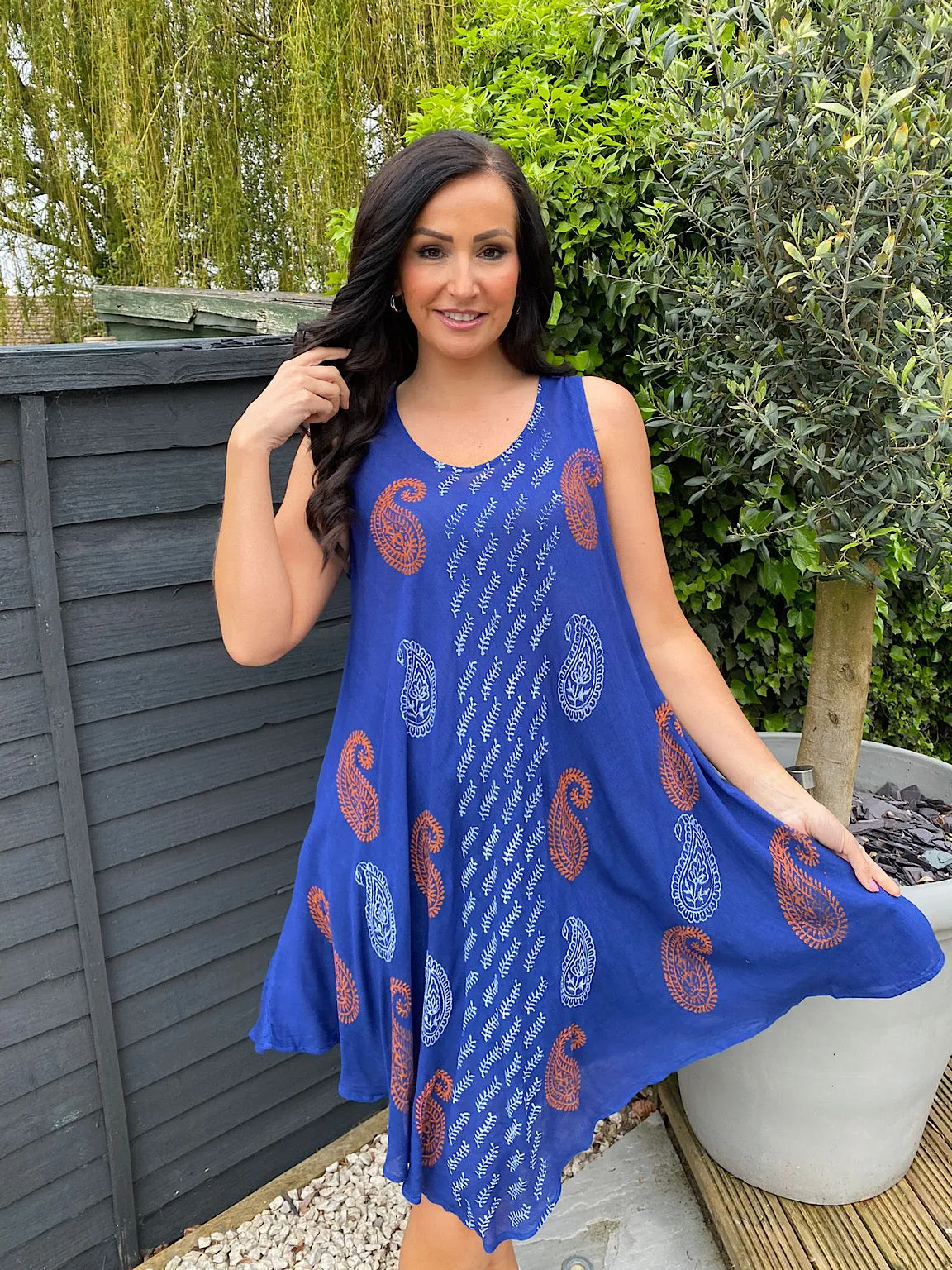 Paisley Sun Dress Thea