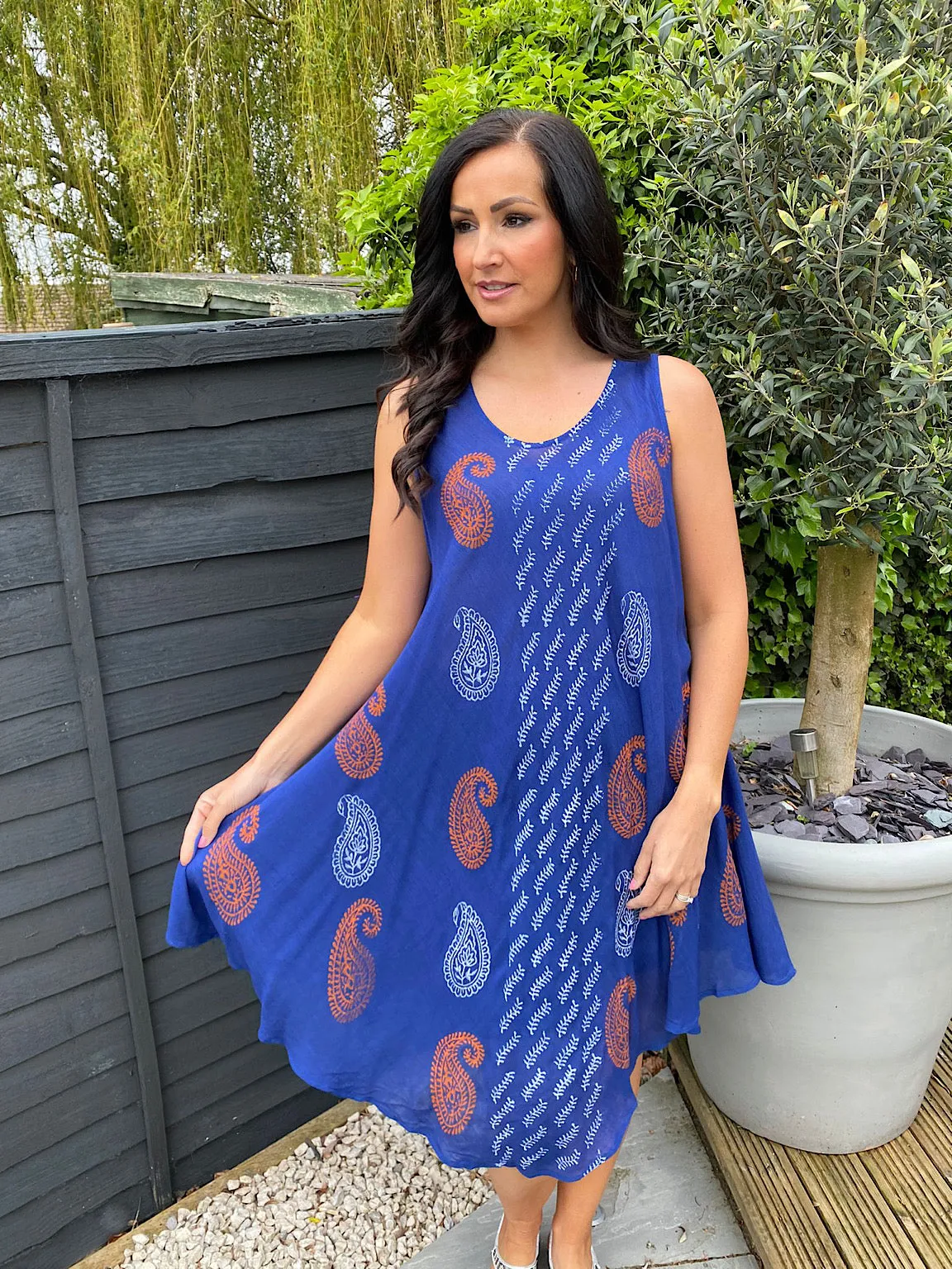 Paisley Sun Dress Thea