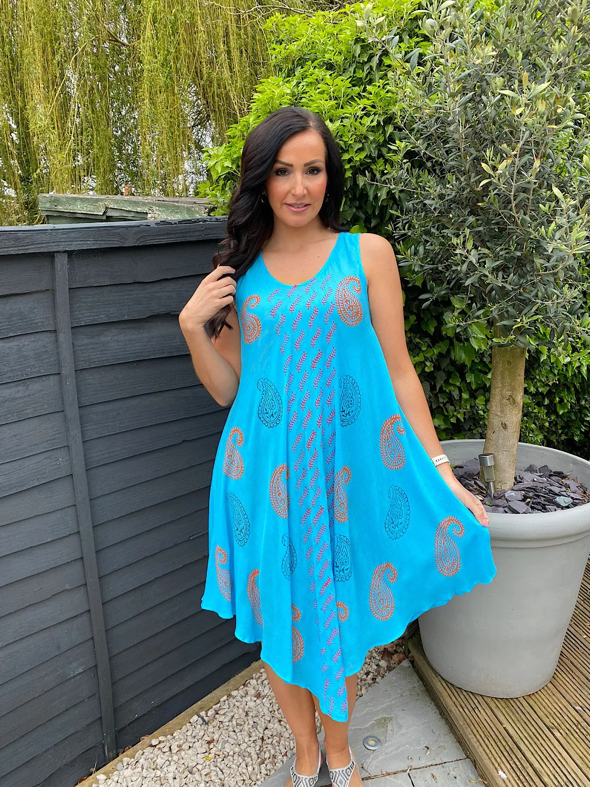 Paisley Sun Dress Thea