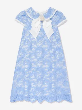 Patachou Girls Party Dress in Blue