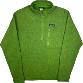 Patagonia Better Sweater Quarter-Zip Fleece Green