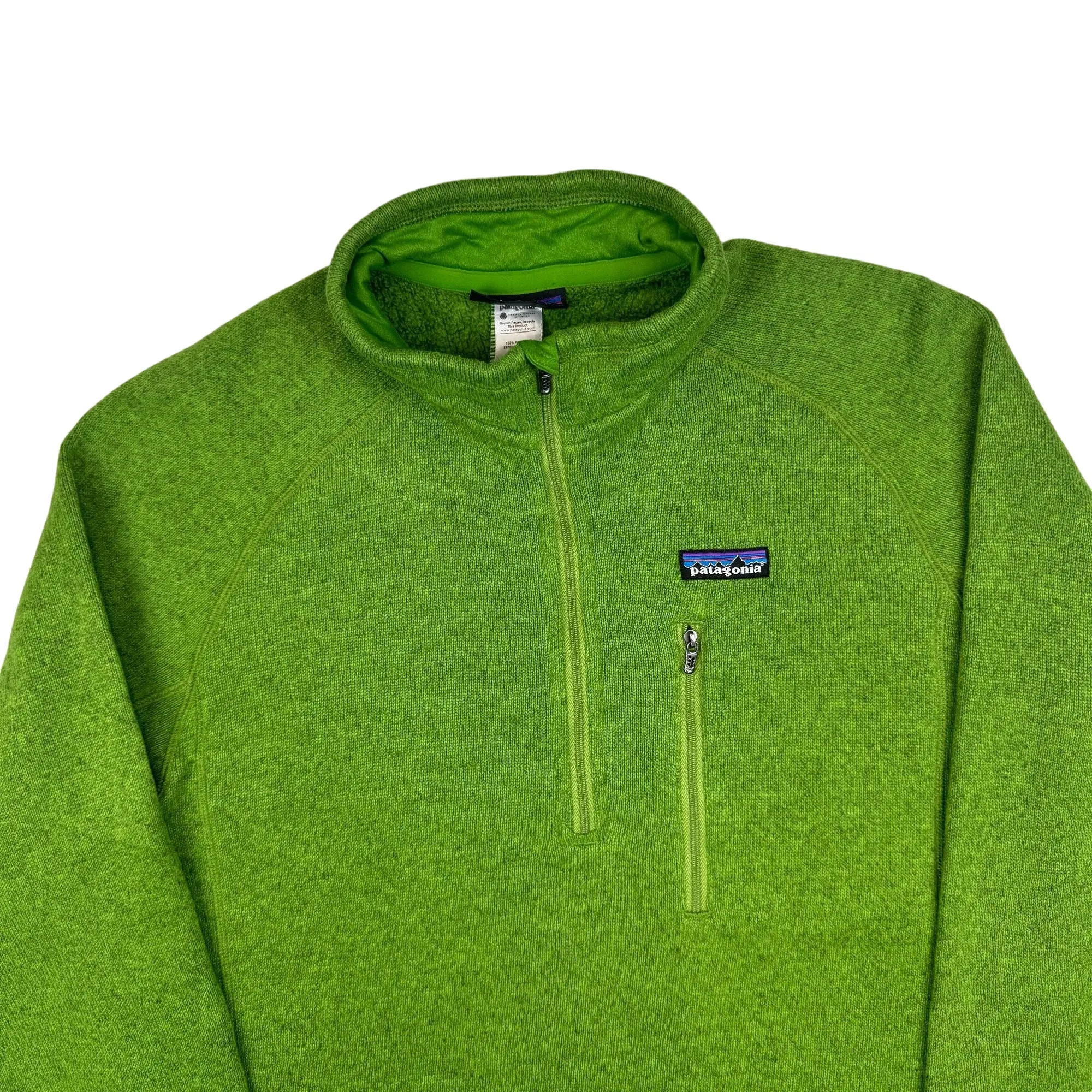 Patagonia Better Sweater Quarter-Zip Fleece Green