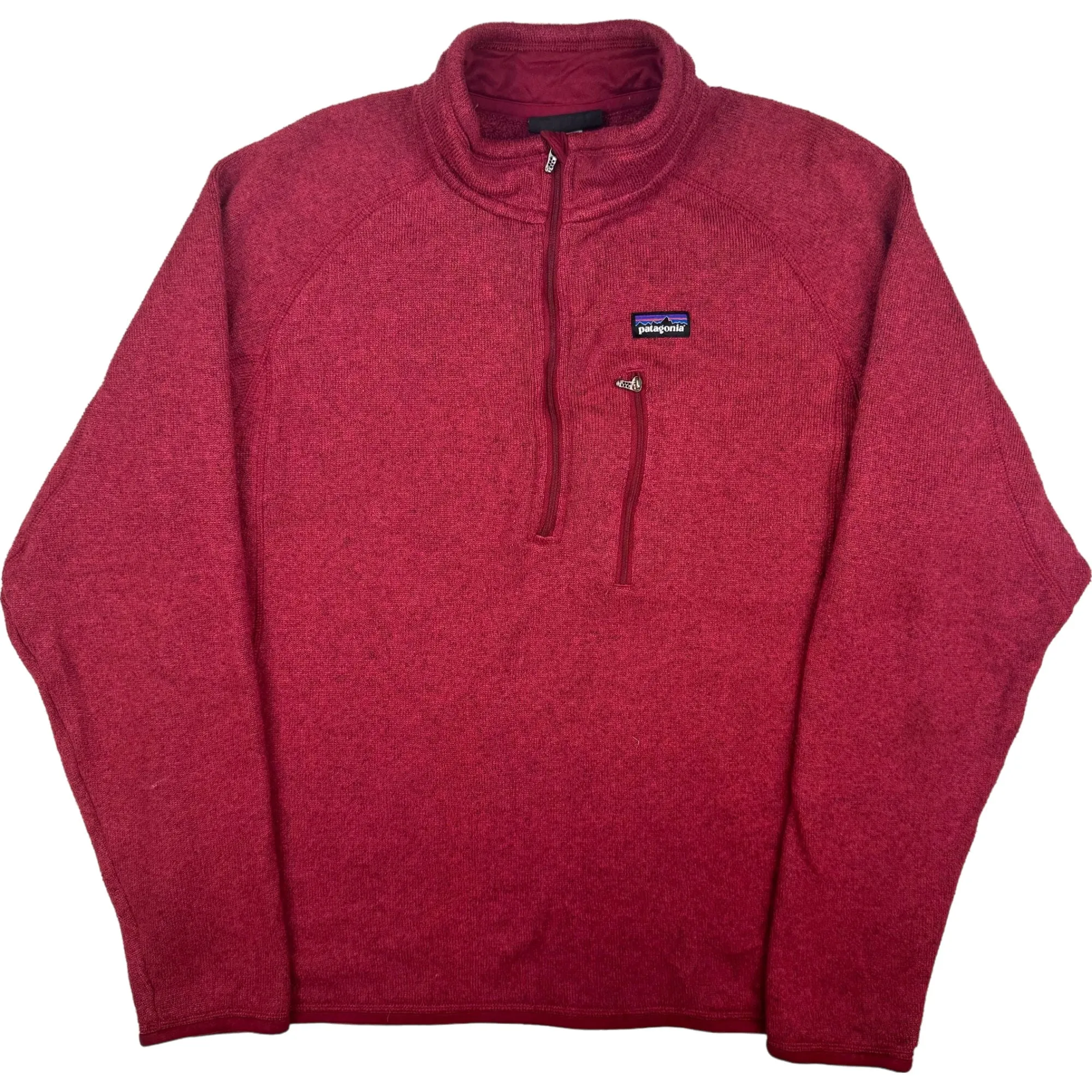 Patagonia Better Sweater Quarter-Zip Fleece Red