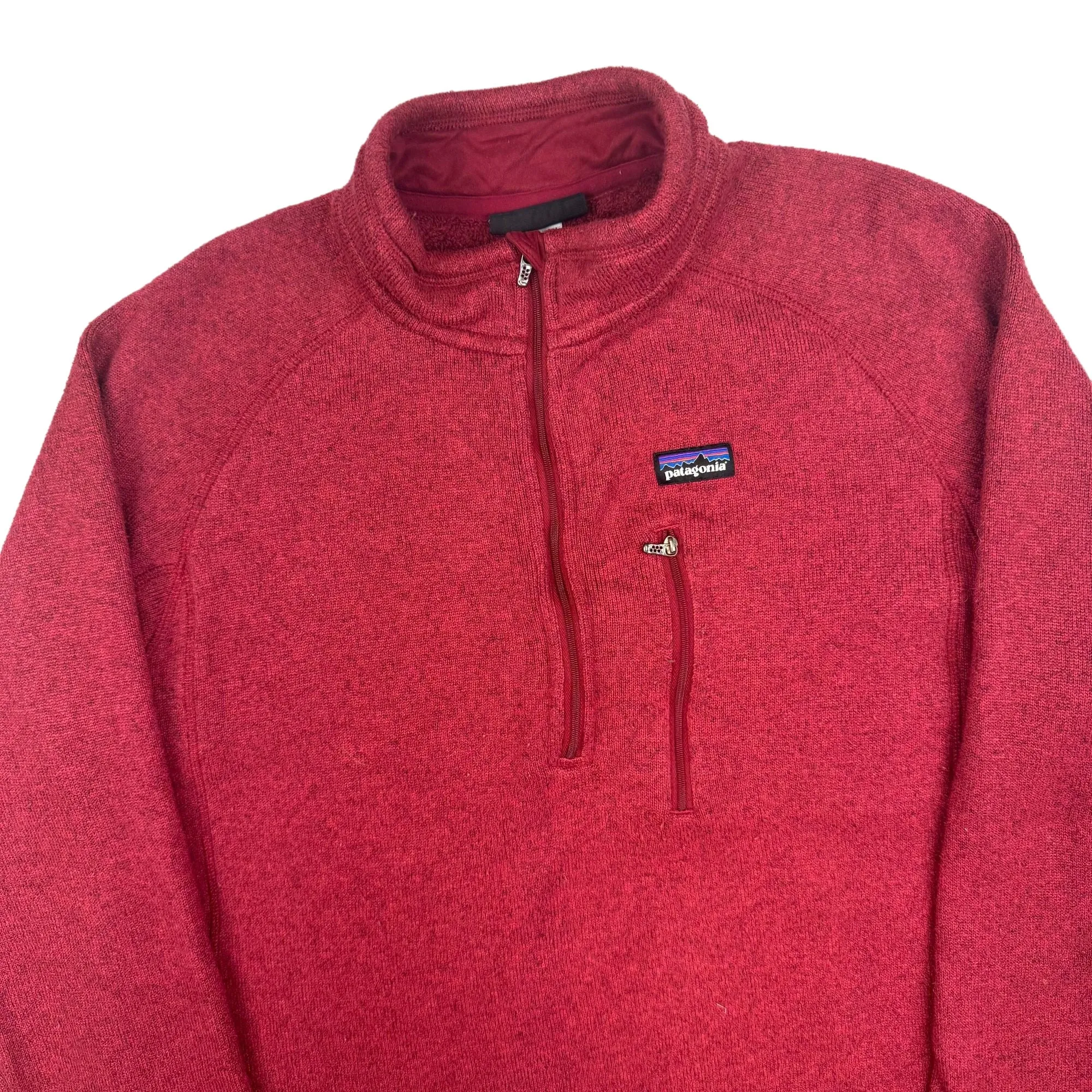 Patagonia Better Sweater Quarter-Zip Fleece Red