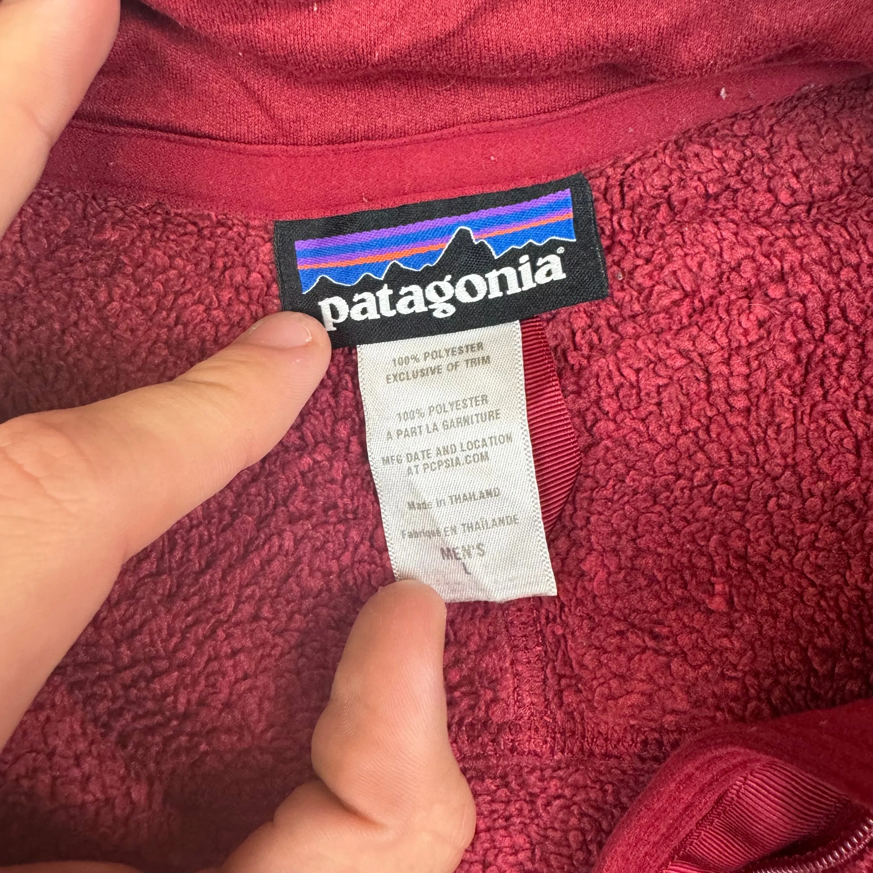 Patagonia Better Sweater Quarter-Zip Fleece Red