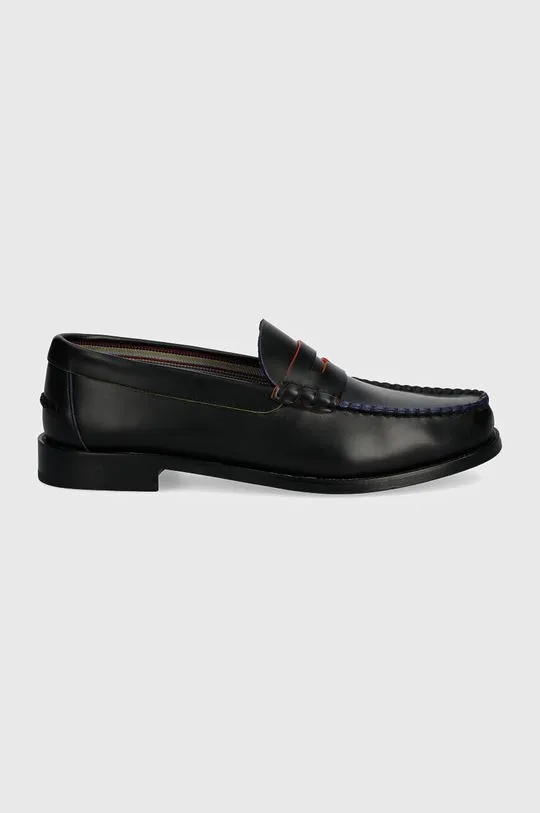 Paul Smith leather loafers men's black color M1S-LID05-NLEA