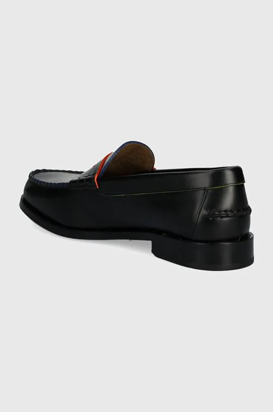 Paul Smith leather loafers men's black color M1S-LID05-NLEA