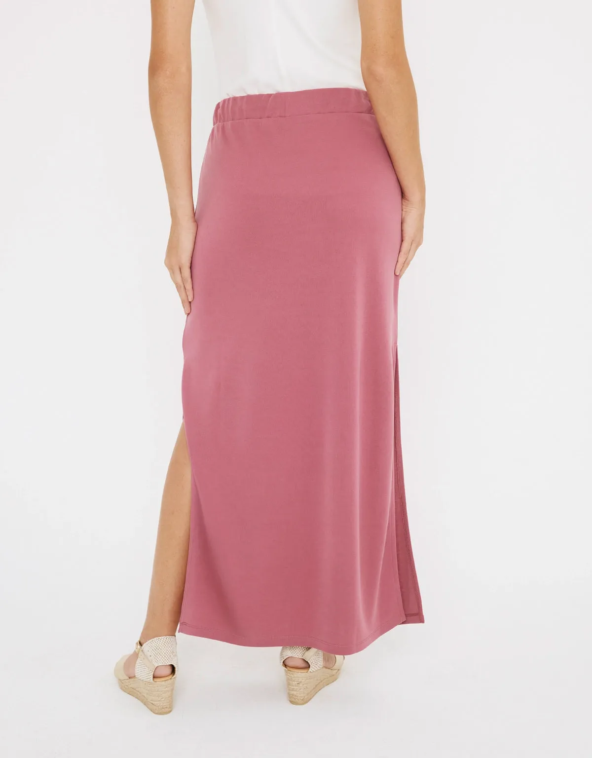 Pink Midi Skirt - Claudina