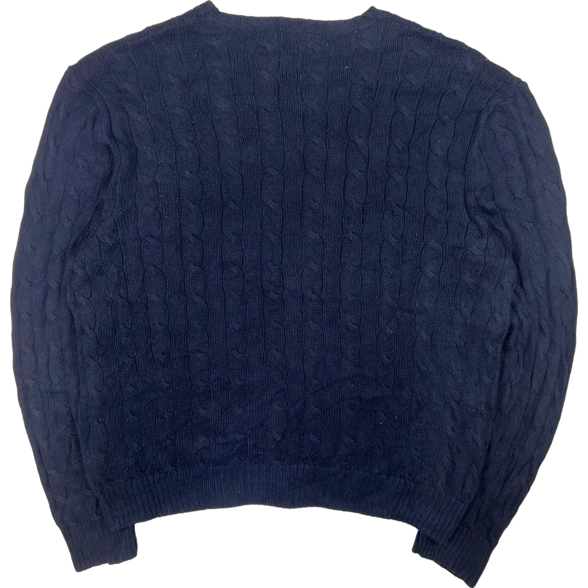 Polo Ralph Lauren Cable Knit Sweater Navy