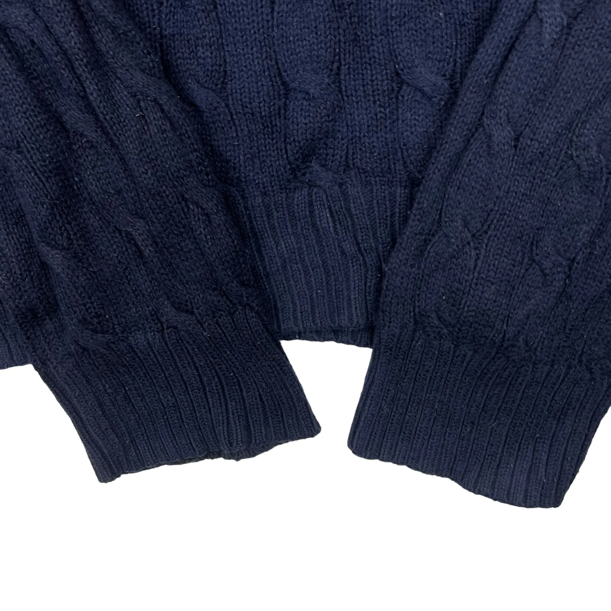 Polo Ralph Lauren Cable Knit Sweater Navy