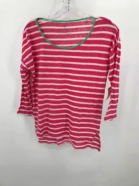 Pre-Owned Talbots Pink Size P Stripe T-shirt