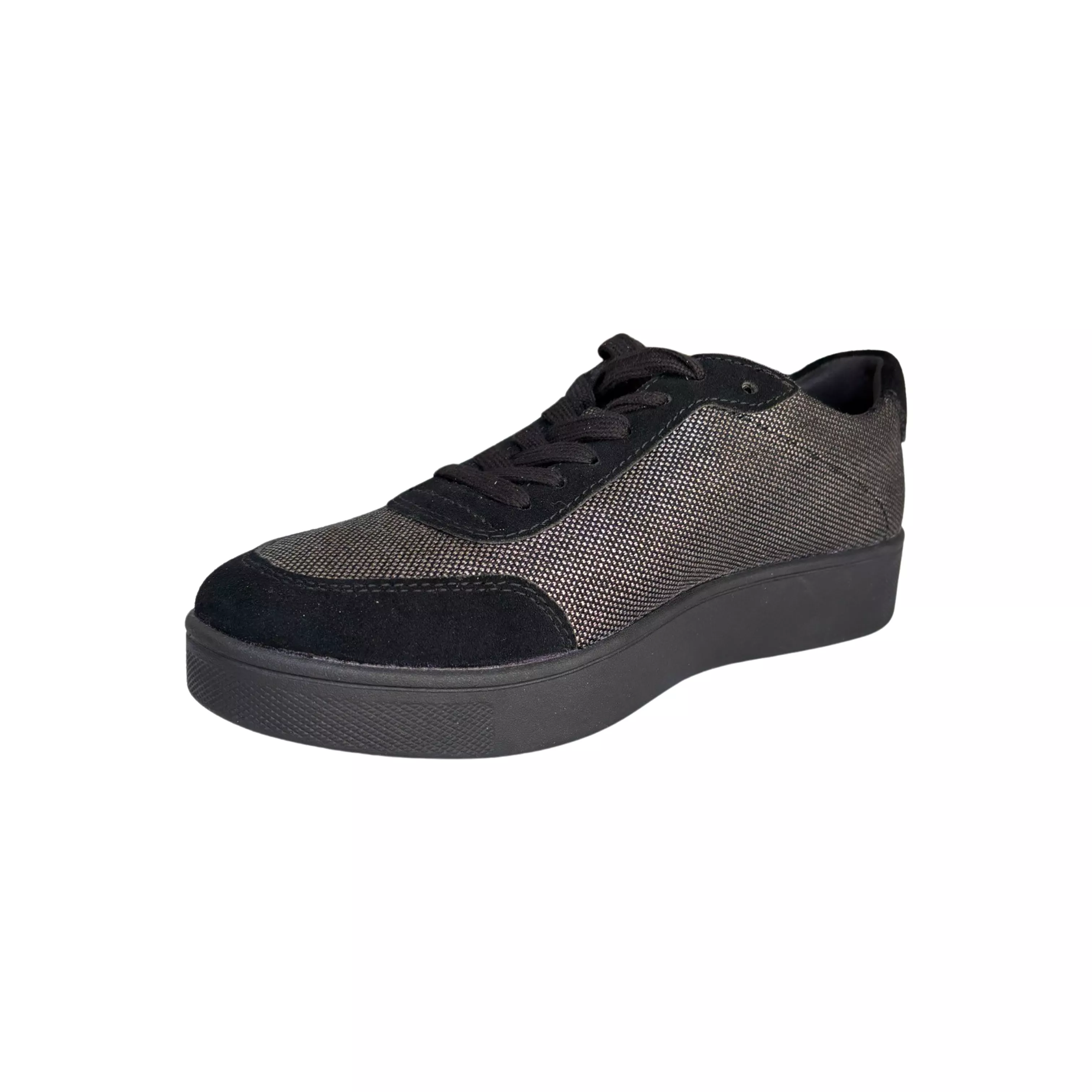 Rally Black Glitz Canvas Sneaker