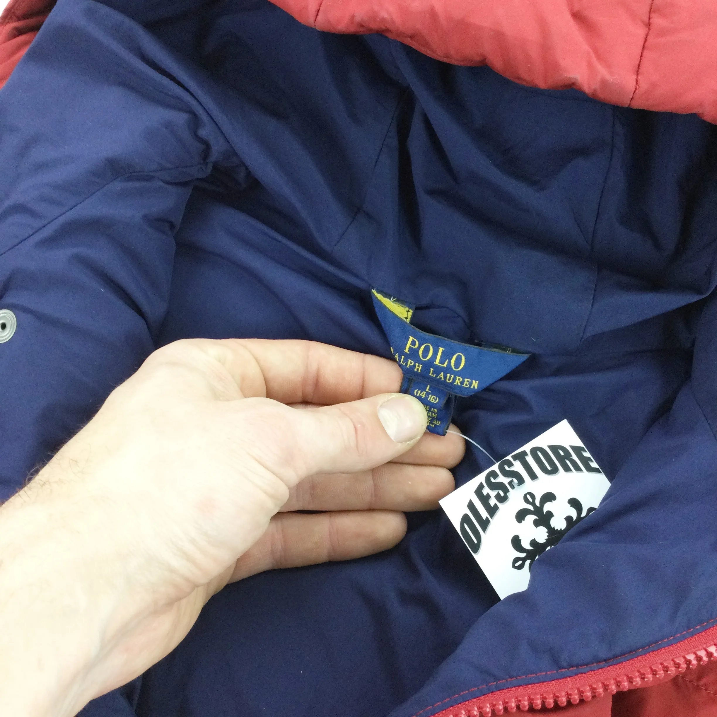 Ralph Lauren Puffer Jacket - Kids/L