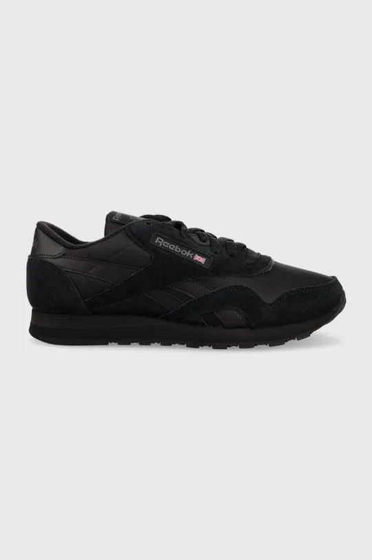 Reebok Classic sneakers Reebok CL Nylon IE4537 black color