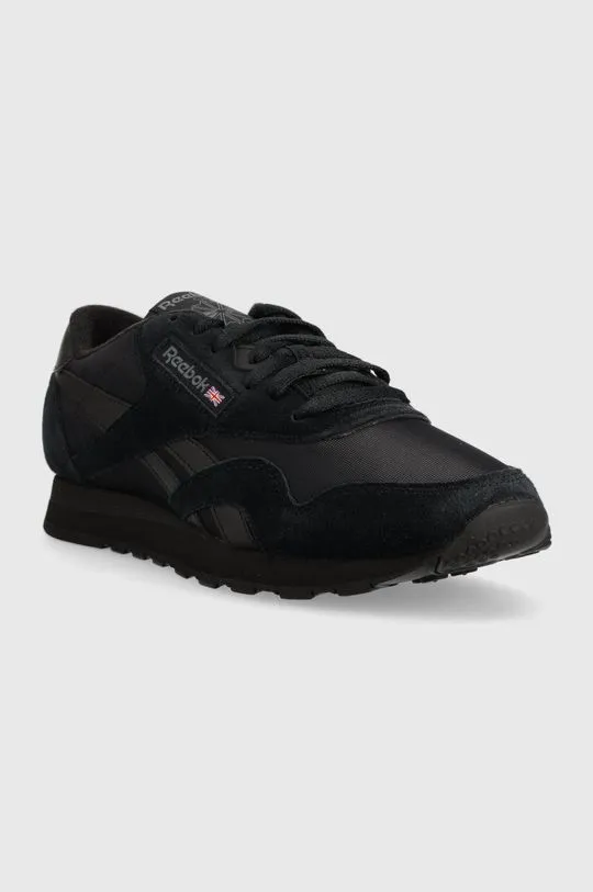 Reebok Classic sneakers Reebok CL Nylon IE4537 black color