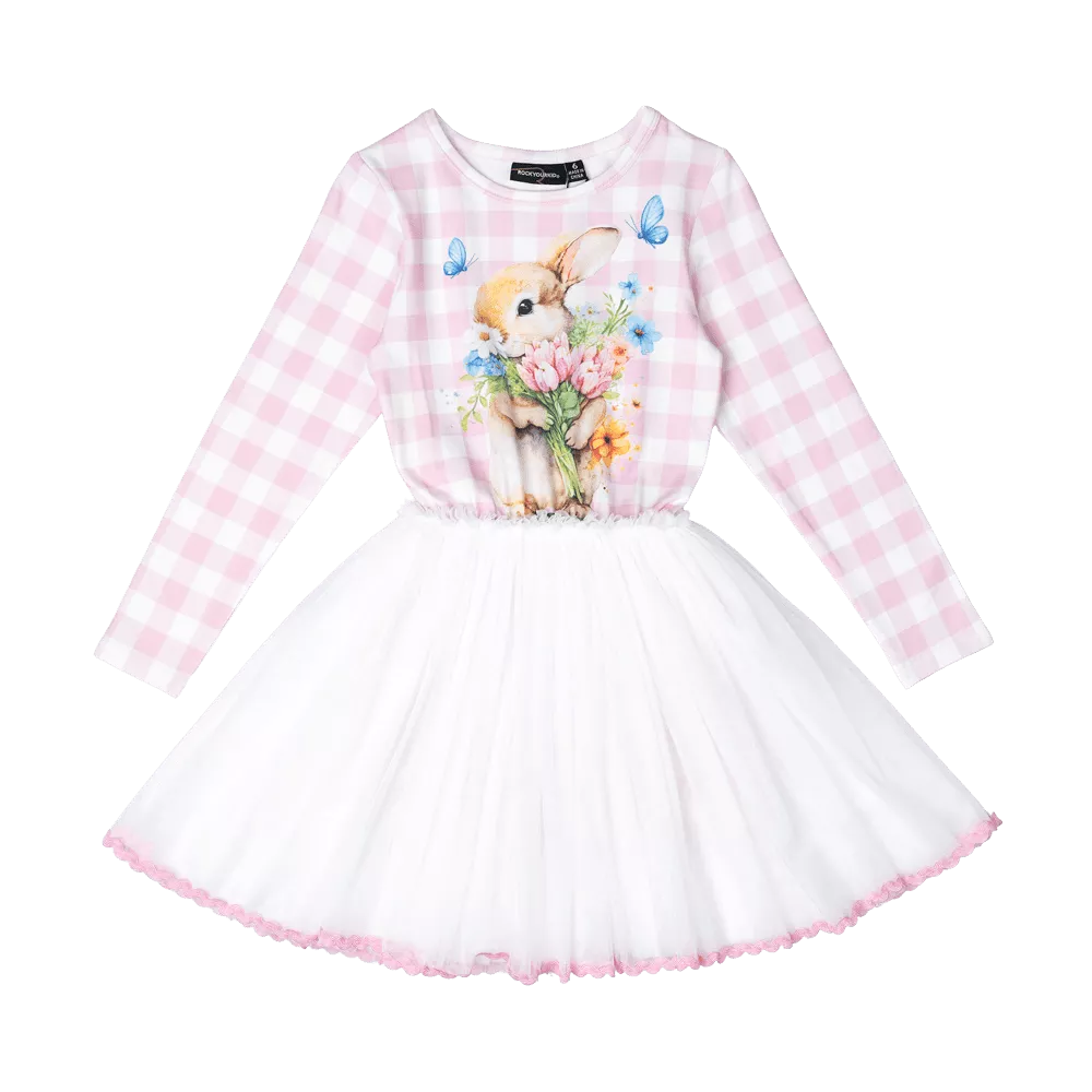 Rock Your Baby Bunny Bouquet Circus Dress