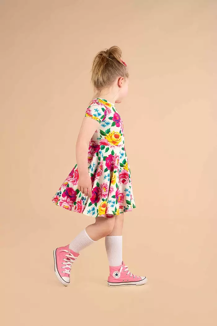 Rock Your Baby Chintz Waisted Dress