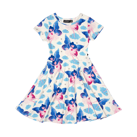 Rock Your Baby Fairy Girls Waisted Dress