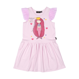 Rock Your Baby Mermaid Dreams Drop Waist Dress