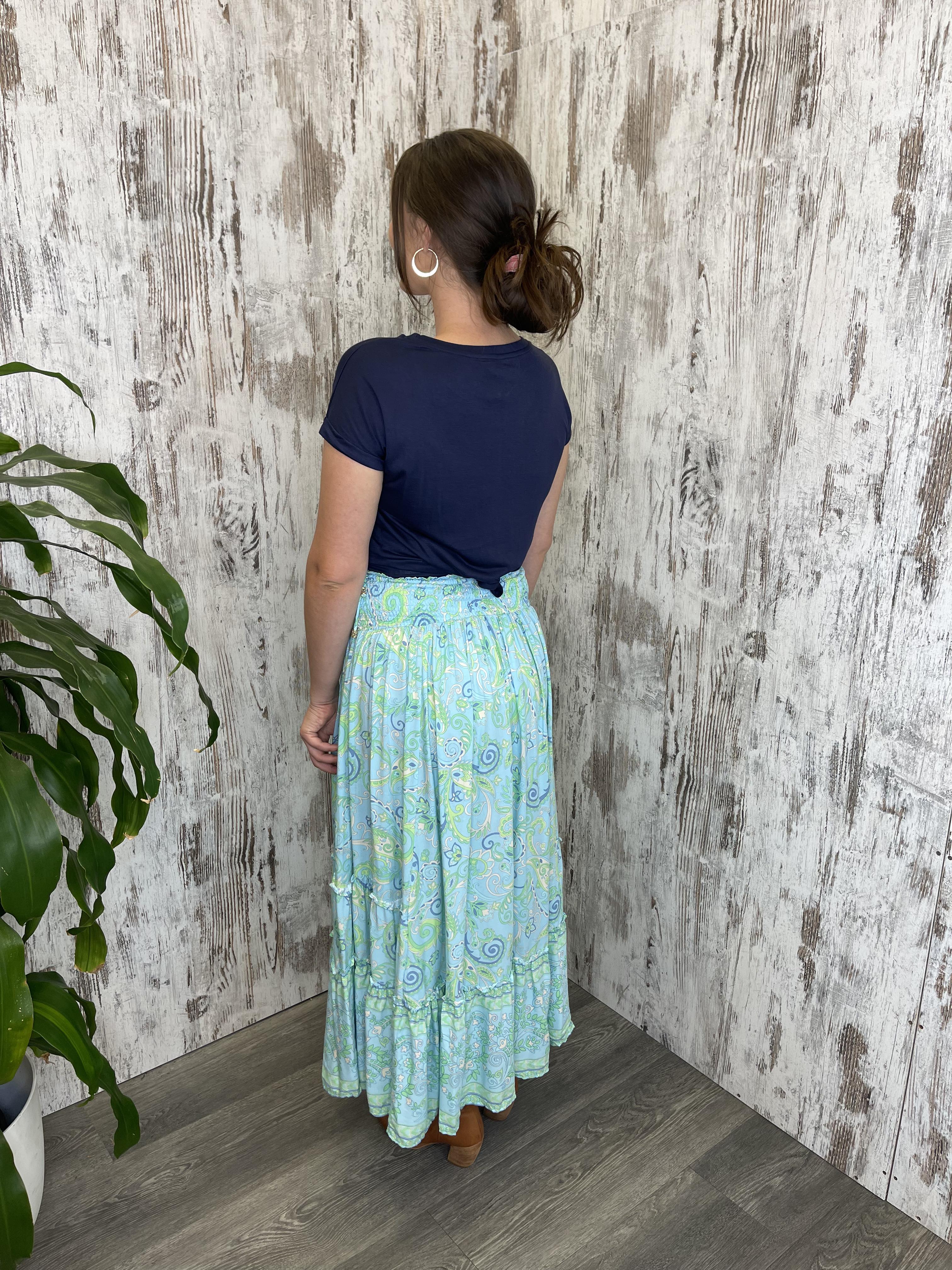 Sasha Maxi Skirt - Illusion