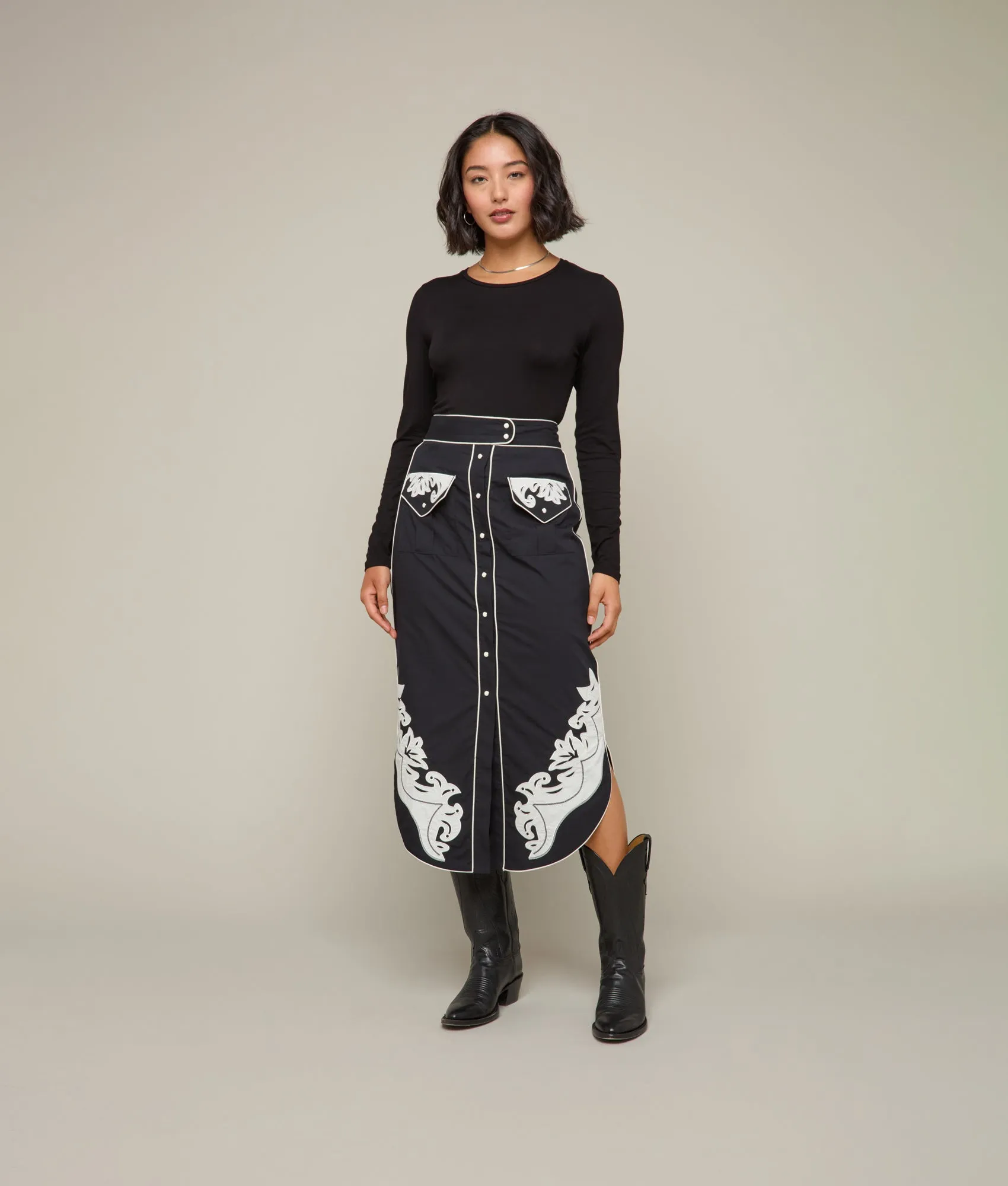 Shenadoah Skirt :: Black