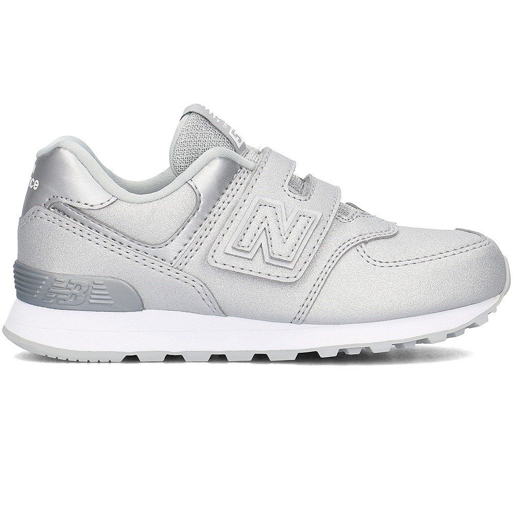 SNEAKERS NEW BALANCE BAMBINA ARGENTO YV574KS