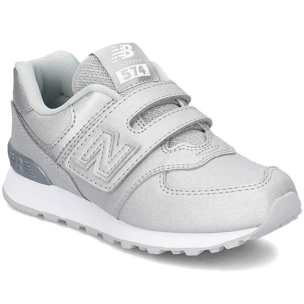 SNEAKERS NEW BALANCE BAMBINA ARGENTO YV574KS