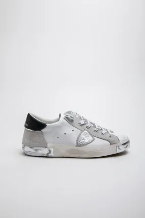 Sneakers paris prsx l d FOXY LAMINE BLANC ARGENT