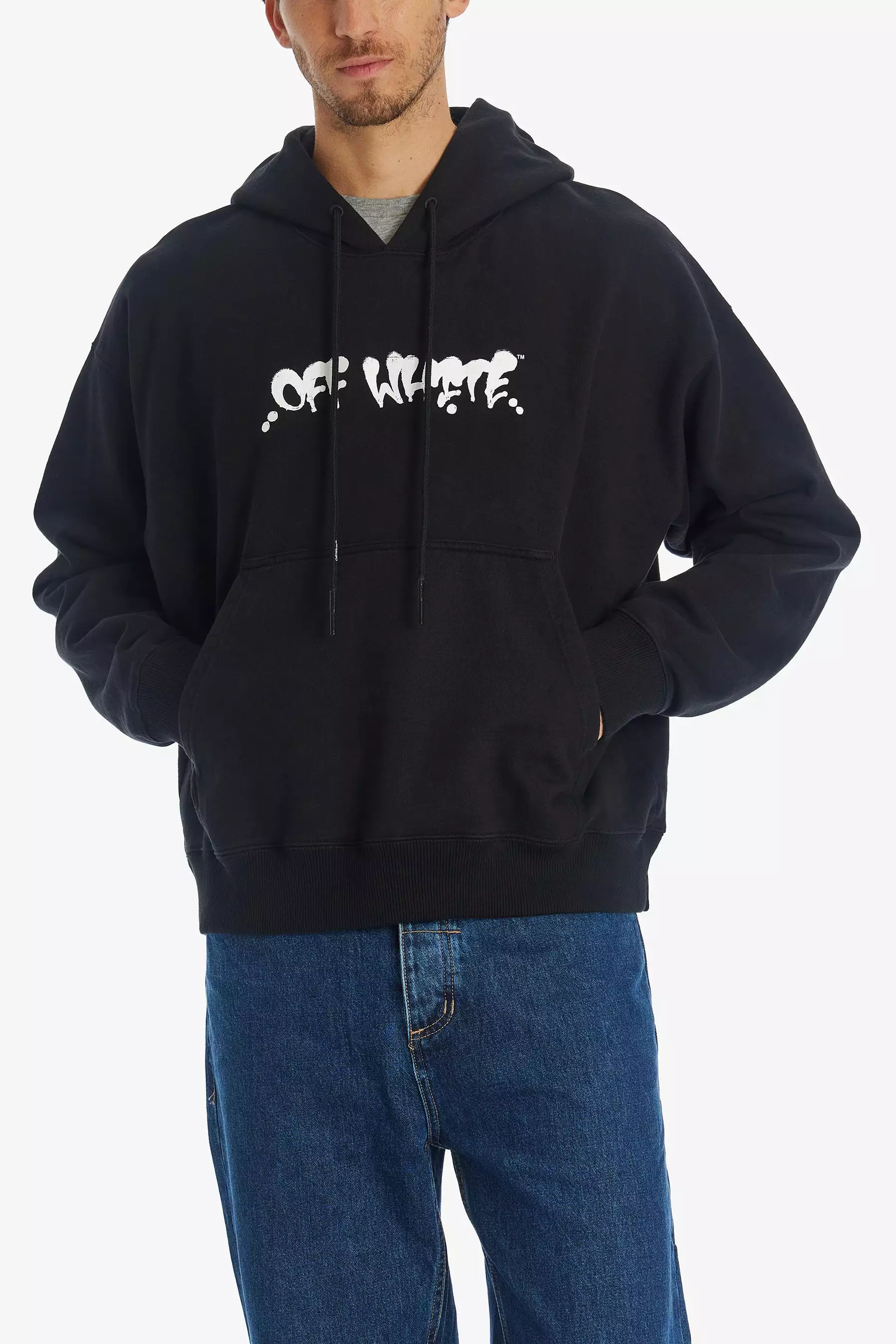 Spray Paint Logo Hoodie