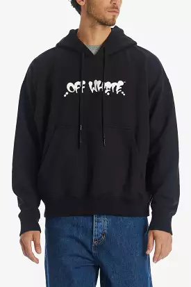 Spray Paint Logo Hoodie