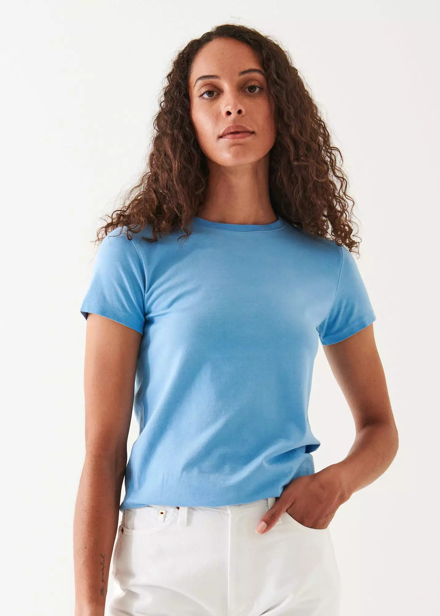 SUBLIME REACTIVE PIMA COTTON STRETCH SLIM T-SHIRT