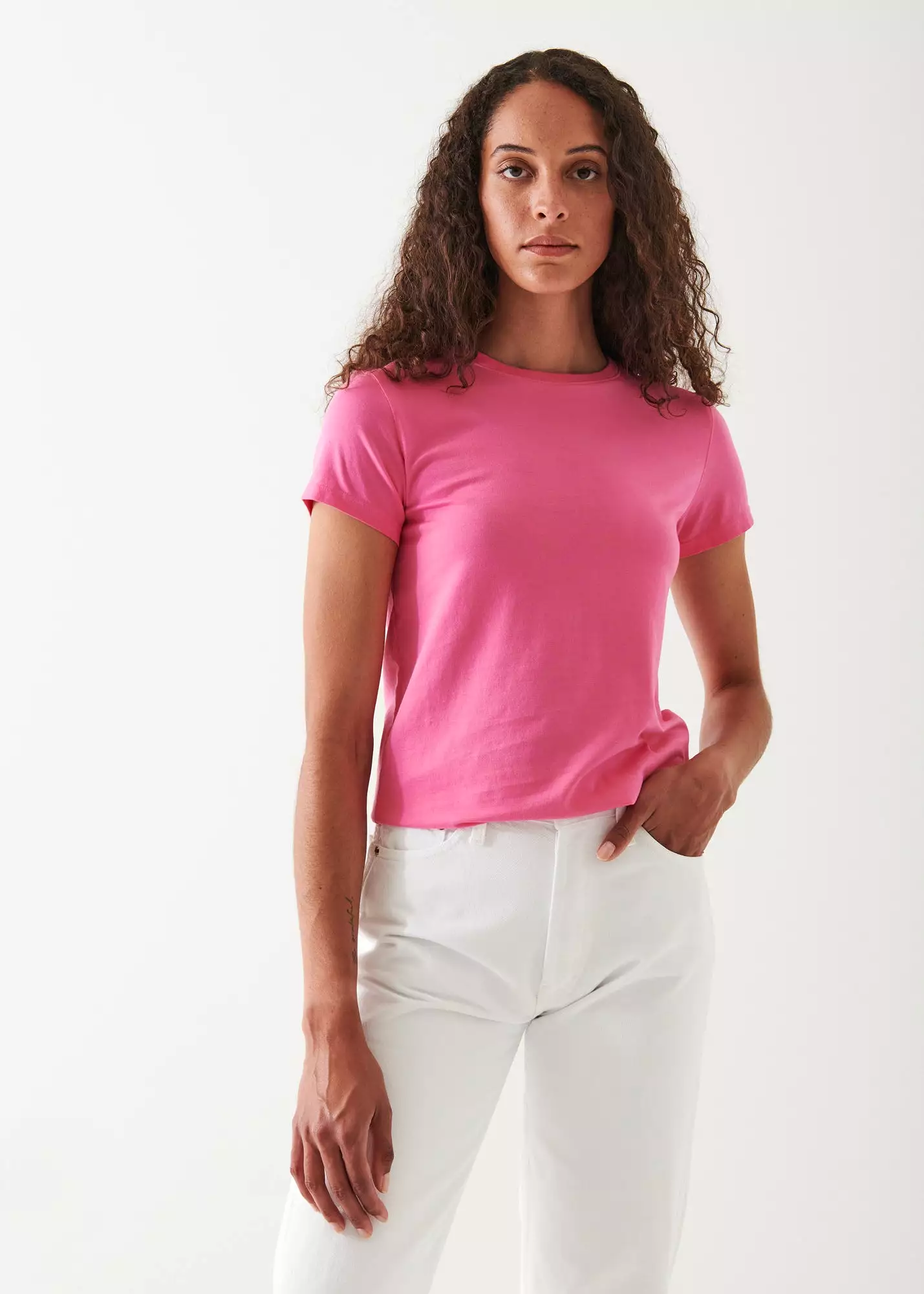 SUBLIME REACTIVE PIMA COTTON STRETCH SLIM T-SHIRT