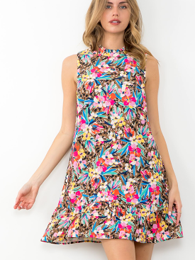 Take My Chances Flutter Dress